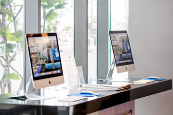 Check-in or Check-out Kiosk